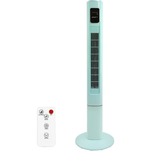 R.W.FLAME Oscillating Tower Fan with 3 Speeds, Electric Standing Tower Fan Floor Fan for Bedroom